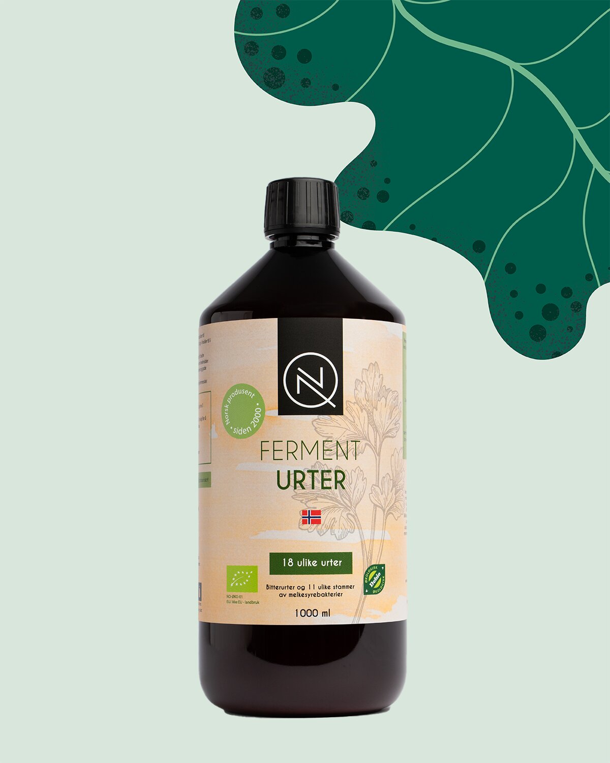 25% på Nordqvist Ferment Urter 1 liter