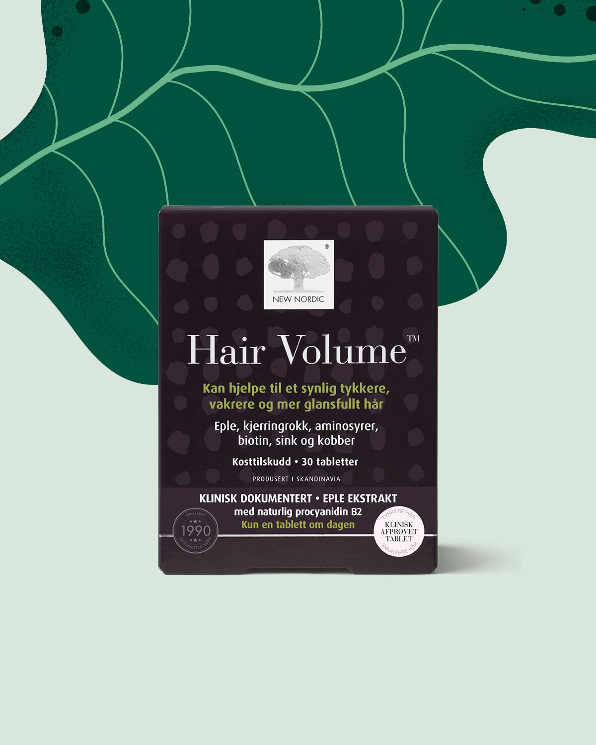 Medlemstilbud: 40% på New Nordic Hair Volume 30tabl