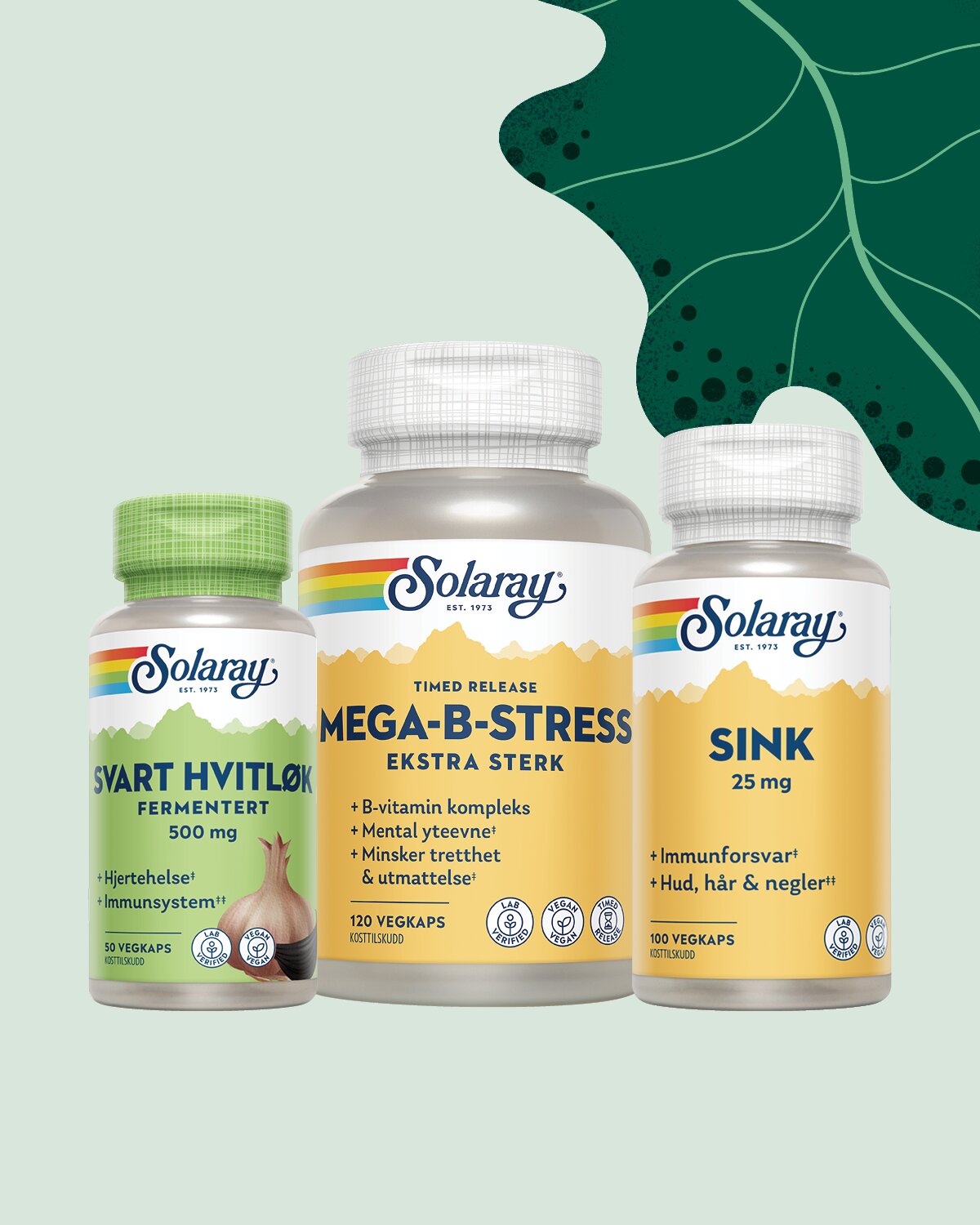 25% på utvalgte favoritter fra Solaray