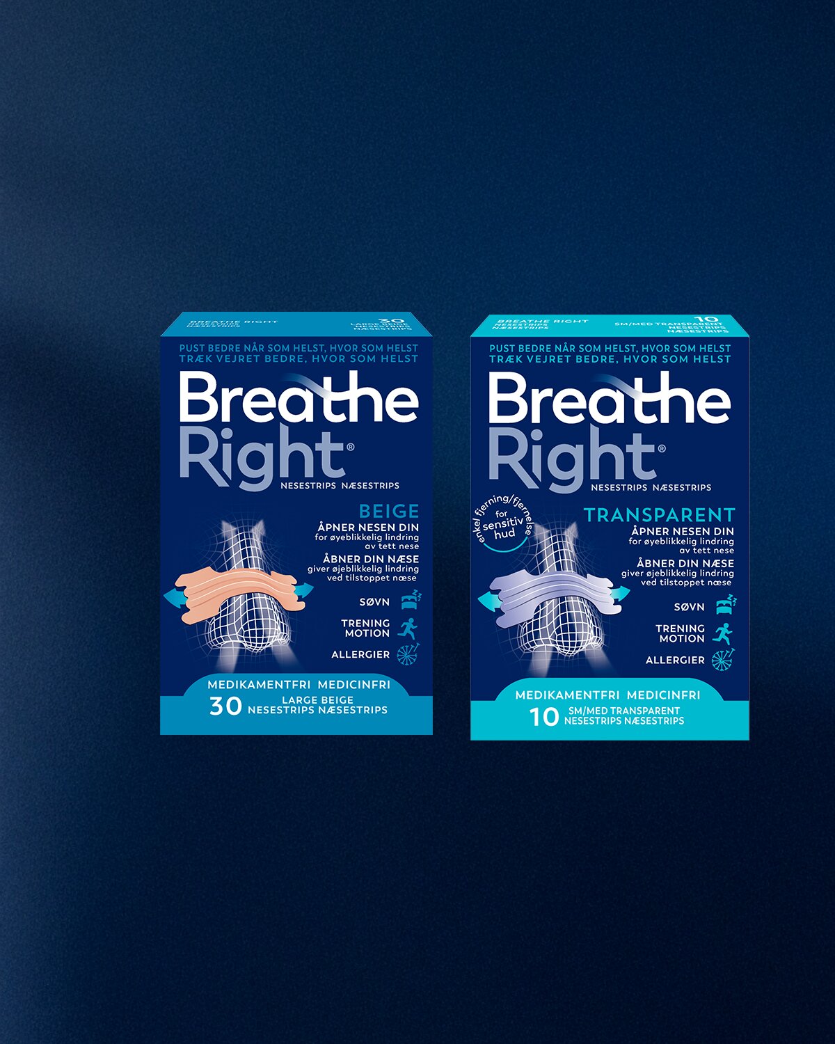 - 20% på alt fra Breathe Right 