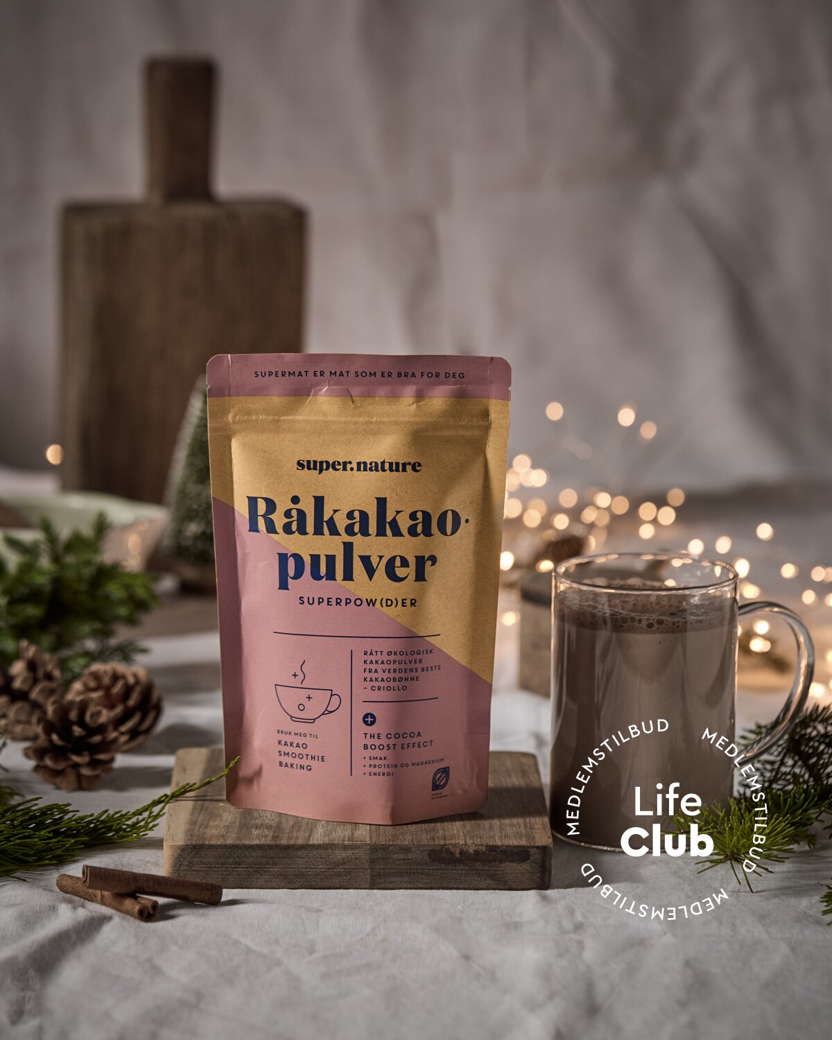 Medlemstilbud - 20% på alt fra Supernature