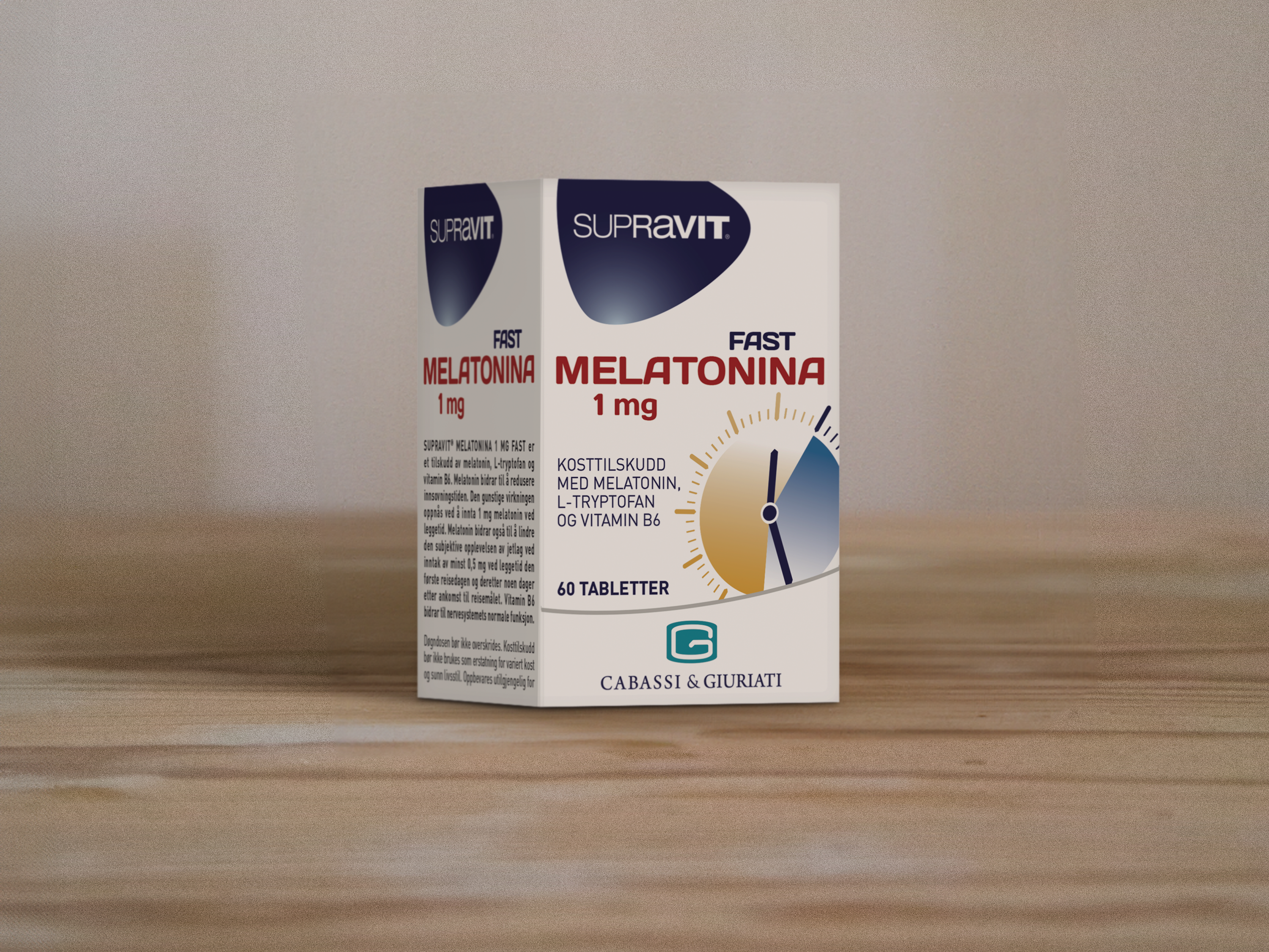 Medlemstilbud: 40% på SUPRAVIT MELATONINA 1 MG FAST