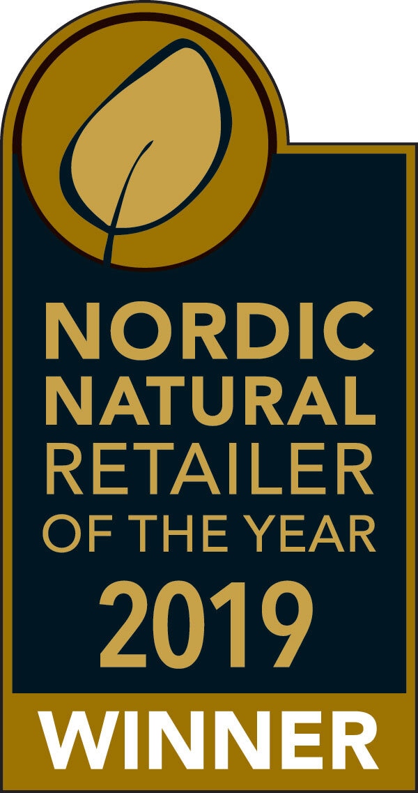 Winner 2019 nordic retailer badge