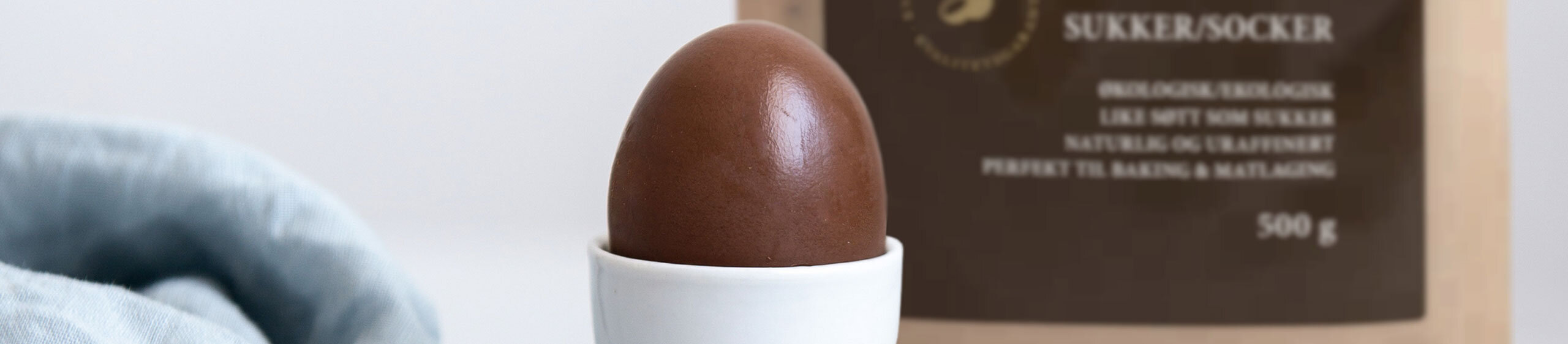 Sjokolade egg med karamellfyll