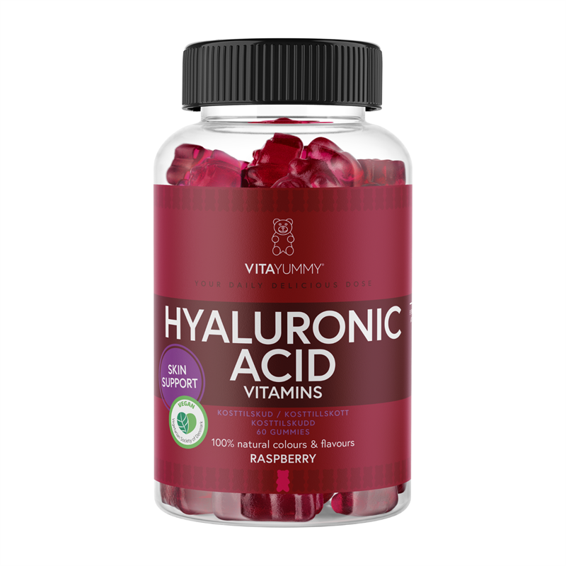 Hyaluronic Acid Raspberry   60 stk.