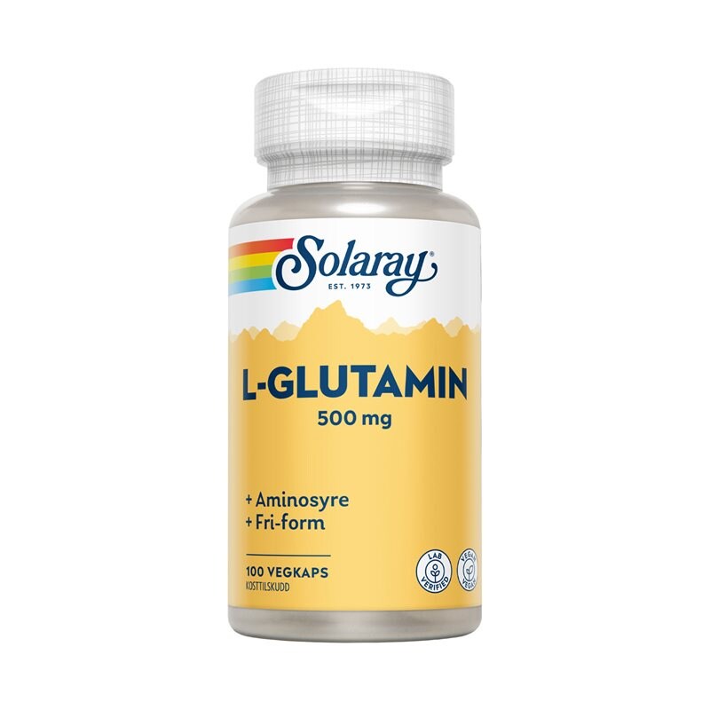Solaray L-Glutamin 100 kpsl