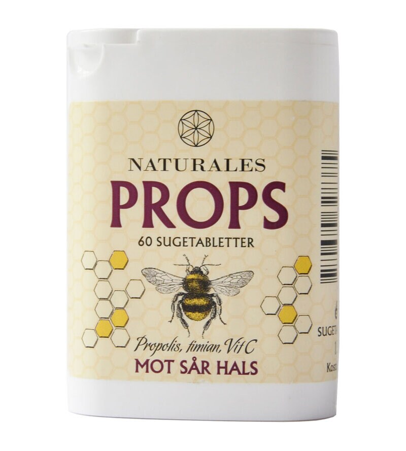 Propolis sugetabletter med vitamin C