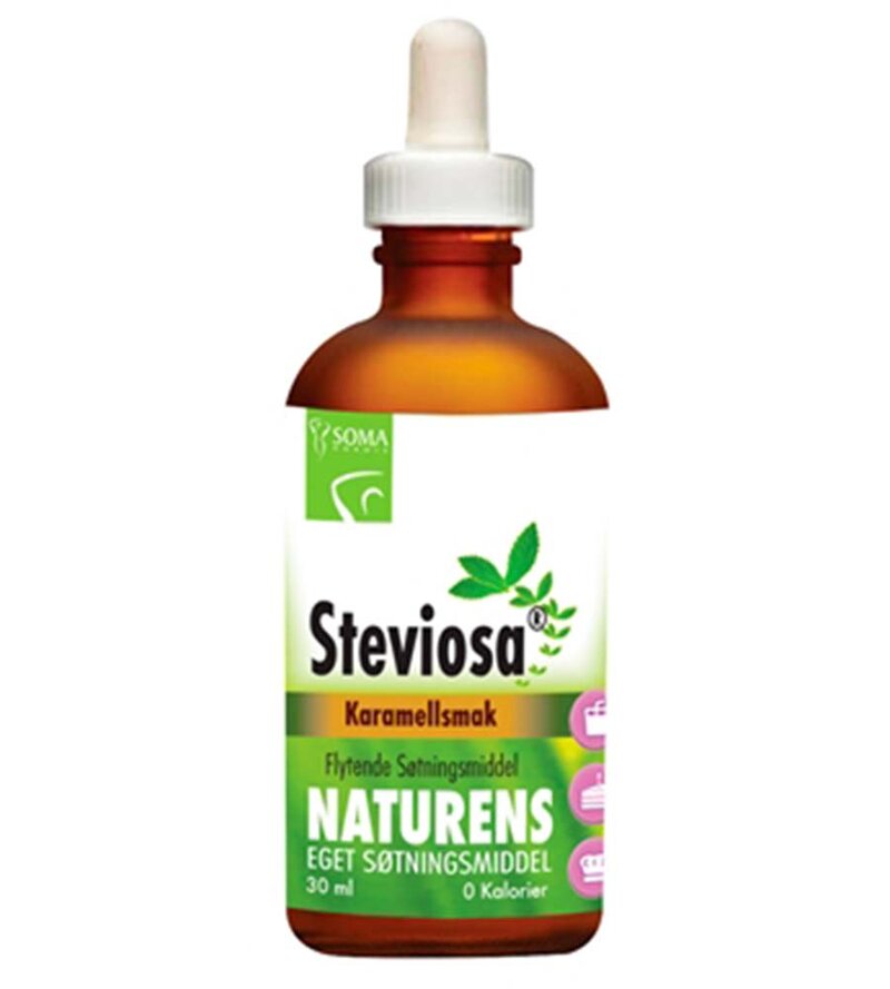 Steviosa flytende karamell