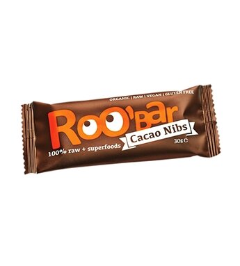 Roo Bar Cacao Nibs Almond