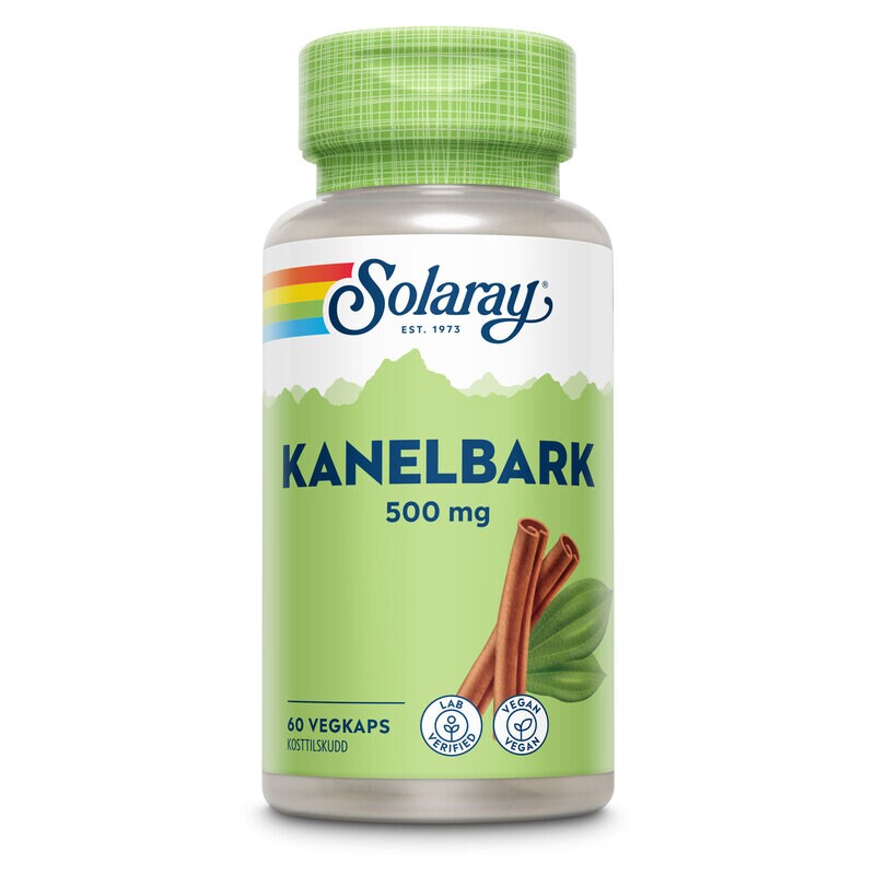 Solaray Kanelbark 60 Kps