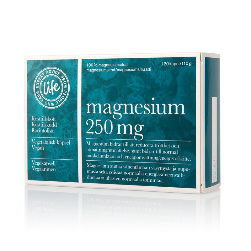 Life Magnesium + B6 250 mg 120-kpsl