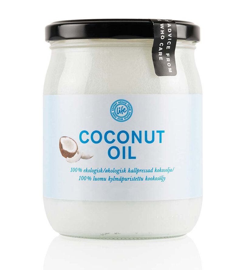 Life coconut oil virgin 450ml