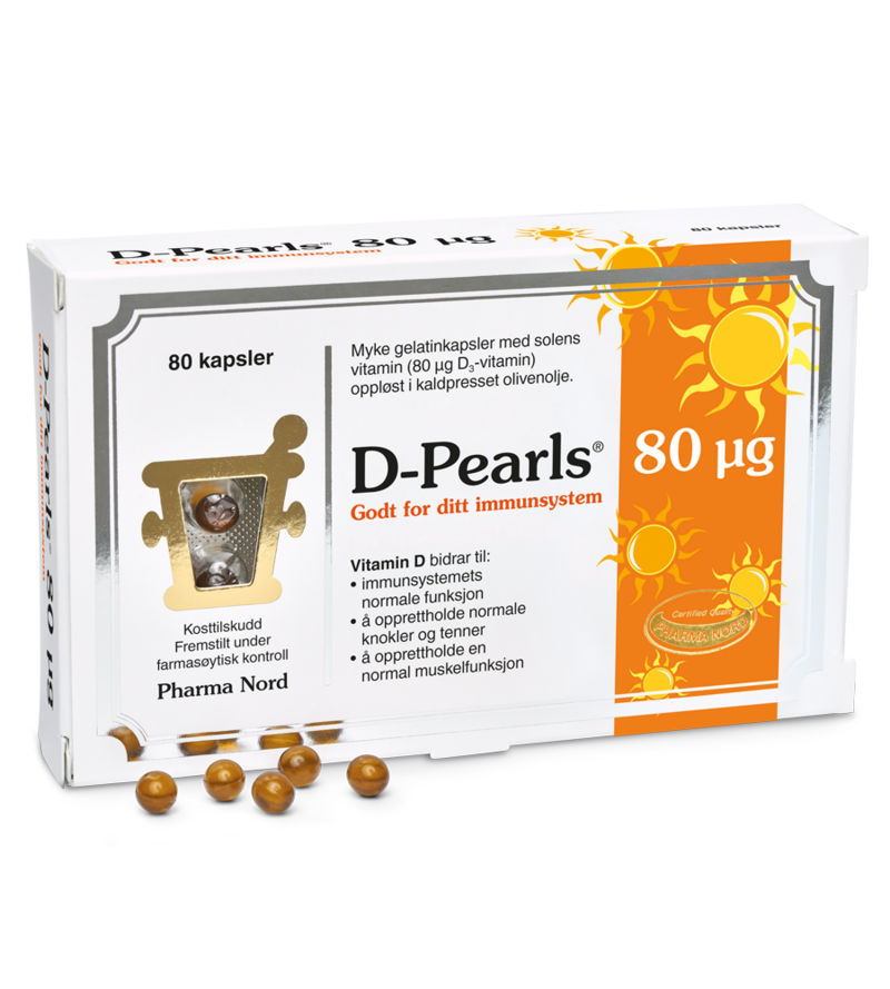 Bio D-Pearls 80µg 80g