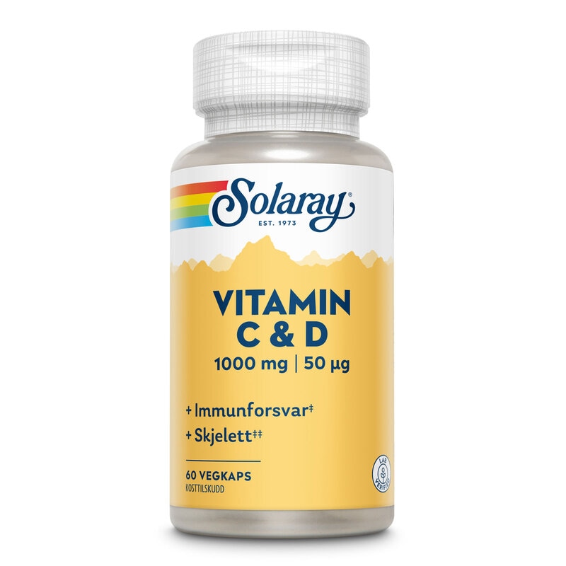 Solaray Vitamin C & D
