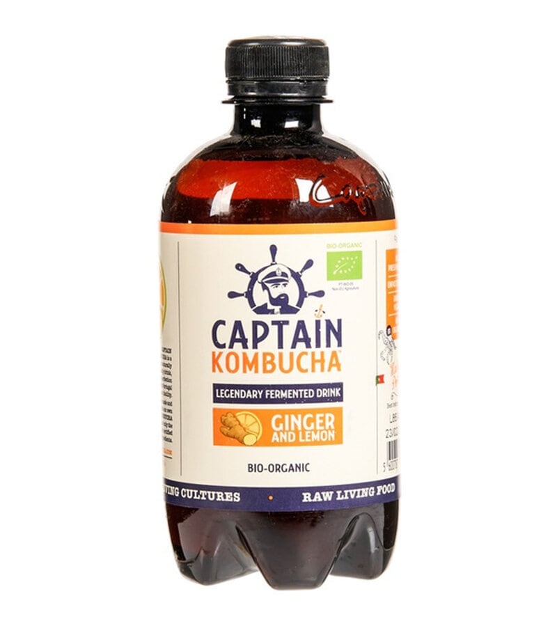 CAPTAIN KOMBUCHA | Captain Kombucha Ginger Lemon