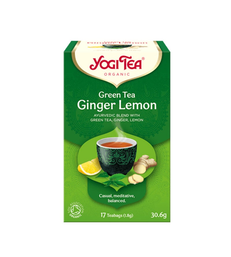 Yogi Te Green Ginger Lemon 17-poser