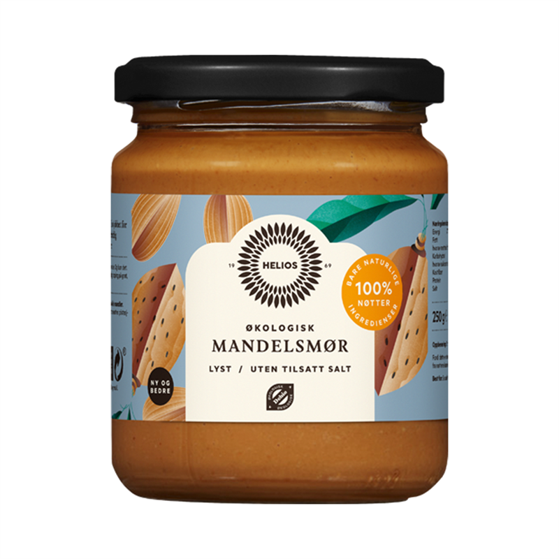 HELIOS | Helios mandelsmør lyst økologisk