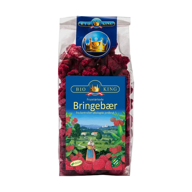 BIOKING | BioKing Fysetørket Bringebær