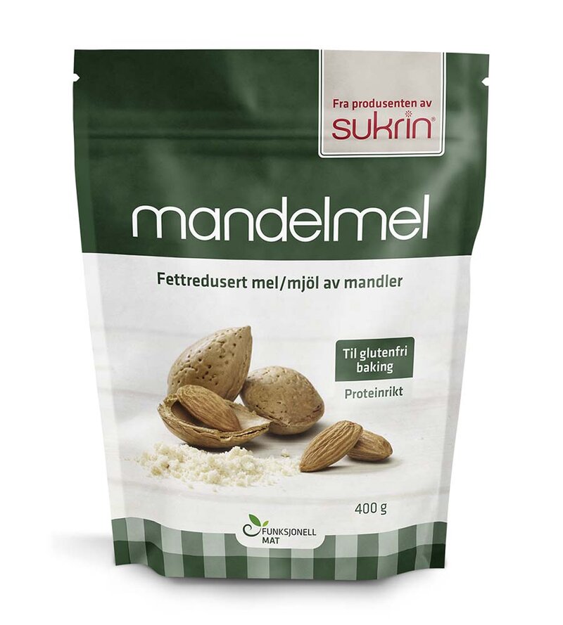 FUNKSJONELL MAT | Sukrin Mandelmel, fettredusert