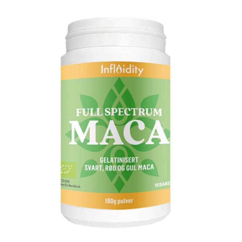 MSM NORGE-INFLUIDITY | Full Spectrum Maca Pulver