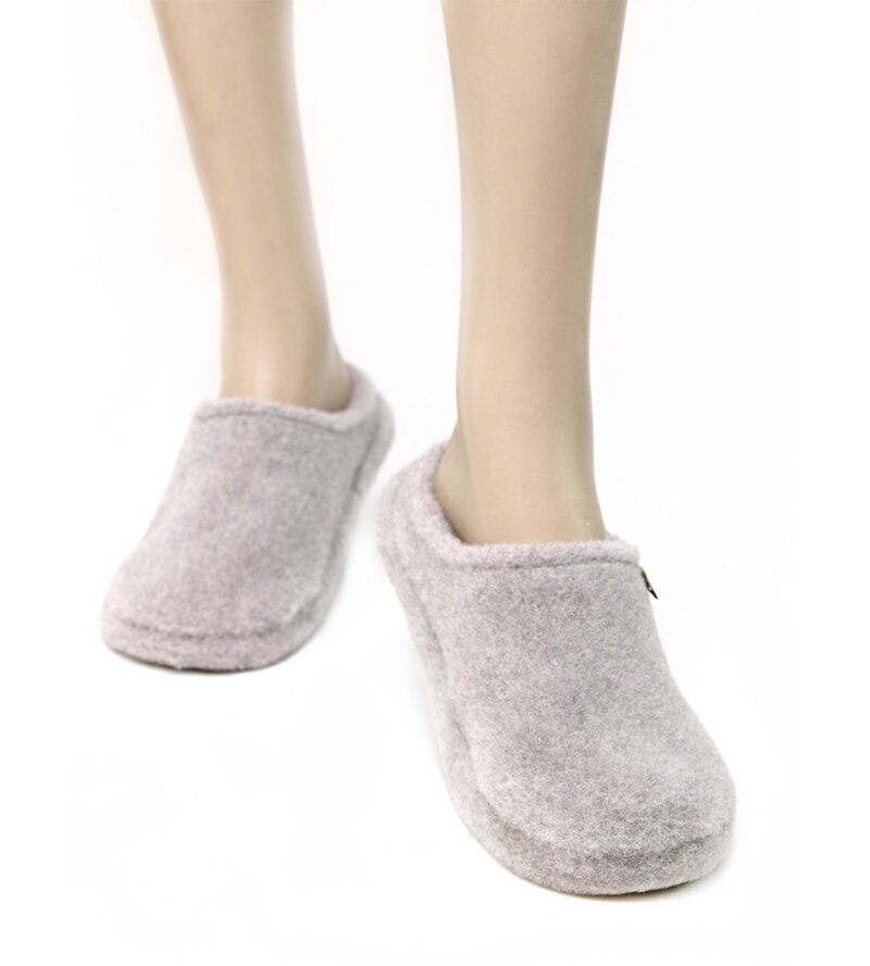 ALWERO | Tøfler Slip Modo Light Grey