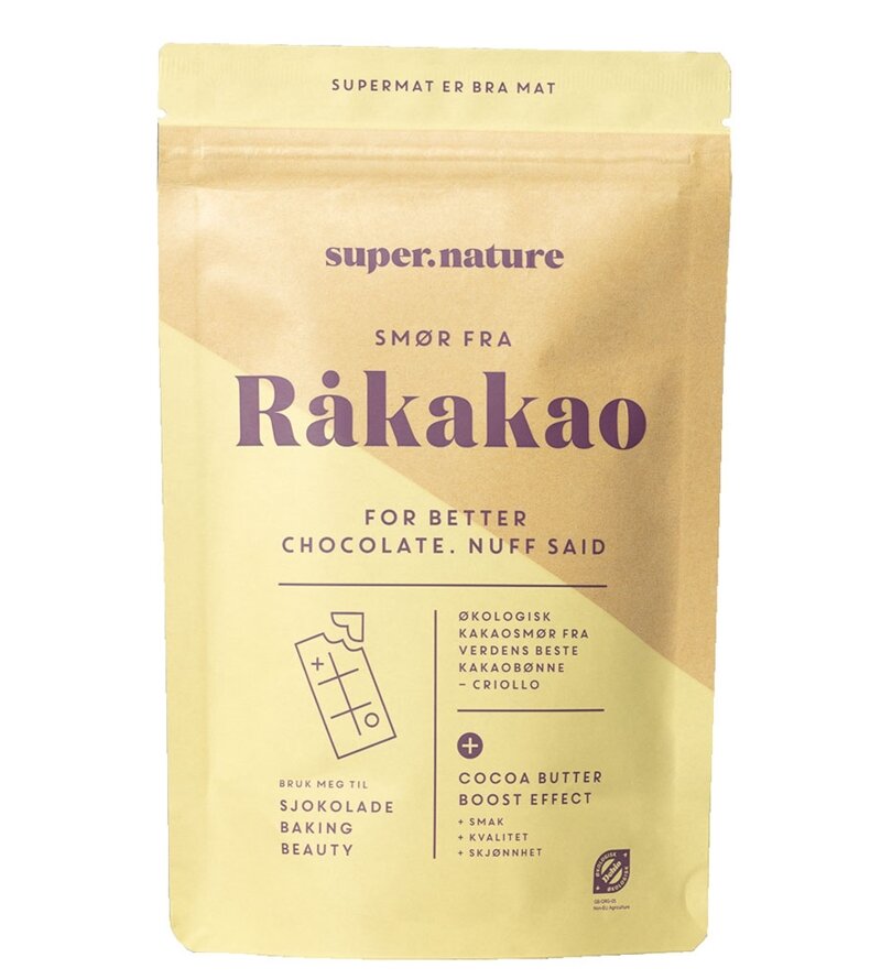 Supernature Kakaosmør 100-g