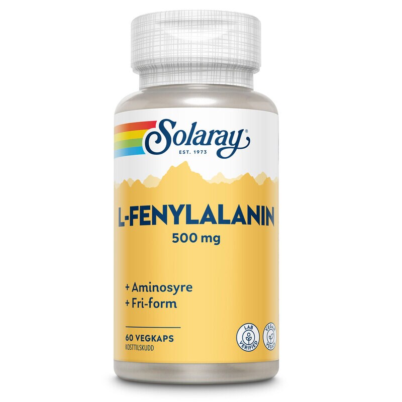 Solaray L-Fenylalanin 500 mg