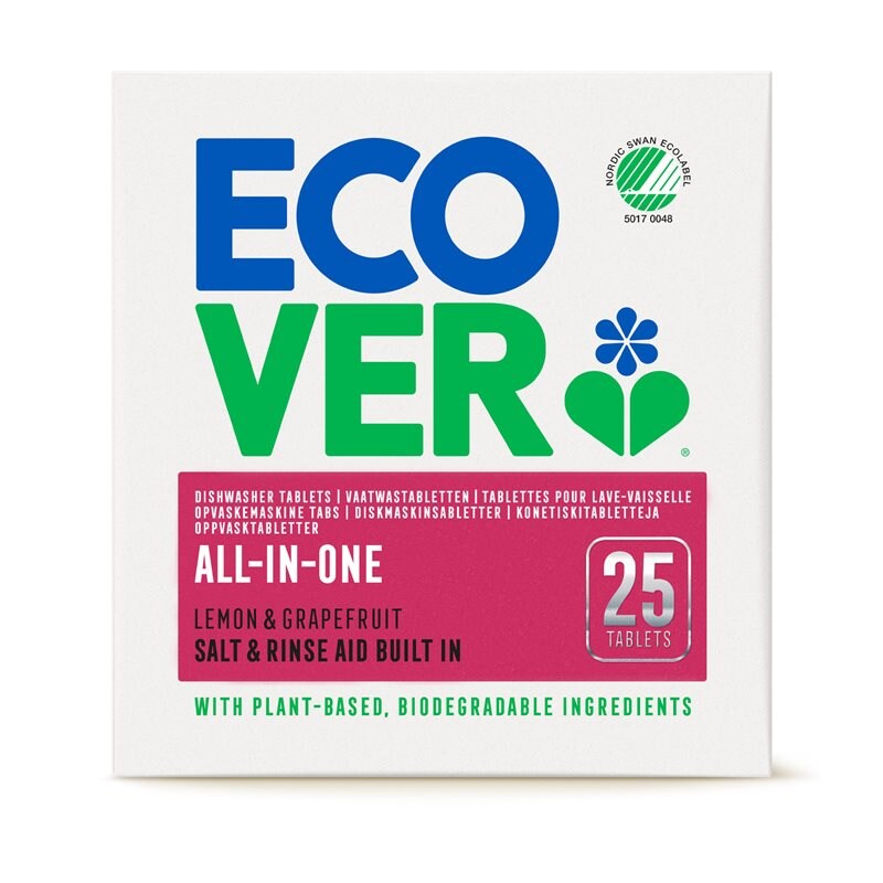 Ecover Oppvaskm.Tabl All in One