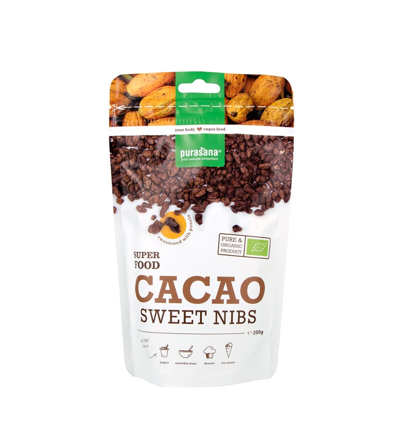 Purasana Cacao Sweet Nibs 200g