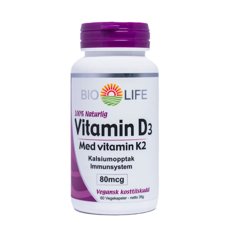 BIO LIFE VITAMIN D3+K2