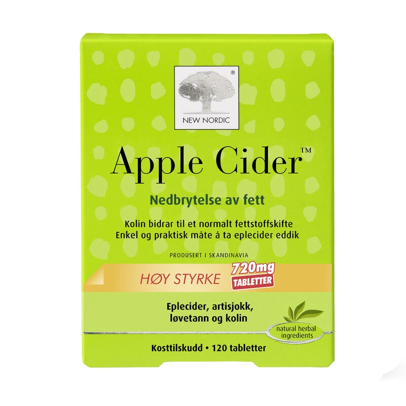 New Nordic Apple Cider 120 tbl