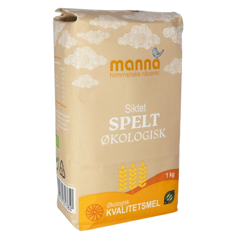 Manna Speltmel Siktet Økologisk