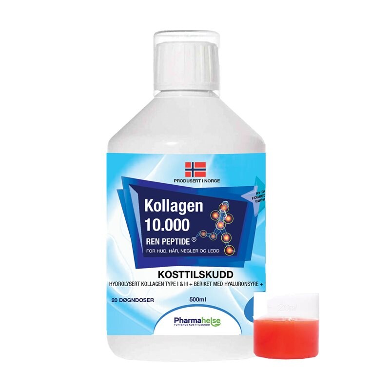 Kollagen 10000 Ren Peptide Hud, Hår & Negler