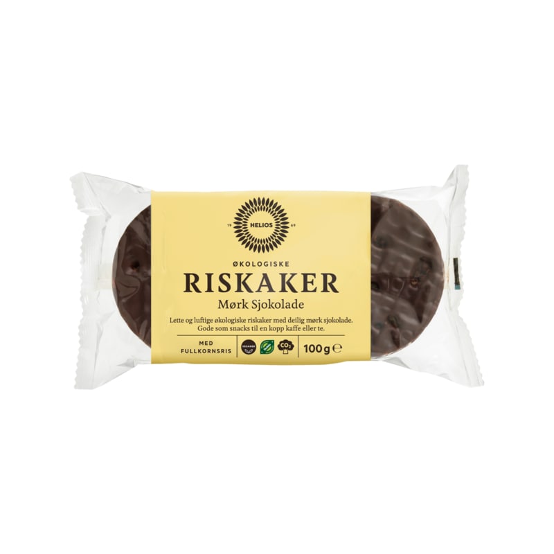 Riskaker m/Mørk Sjokolade Økol.95g