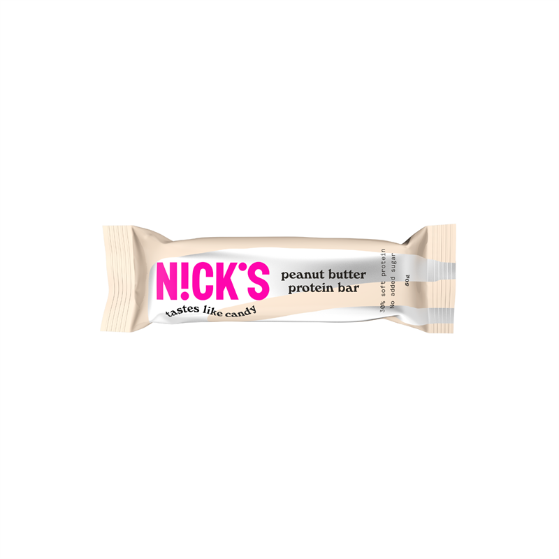 Nick's Soft Protein bar peanut butter