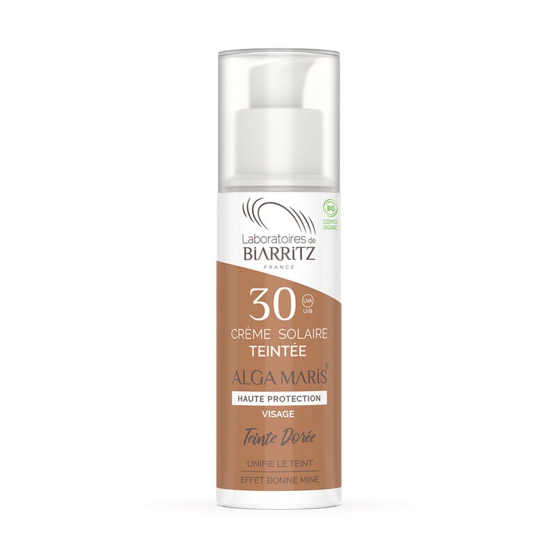 LAB DE BIARRITZ | Alga Maris Tinted Face Sunscreen SPF30 Golden