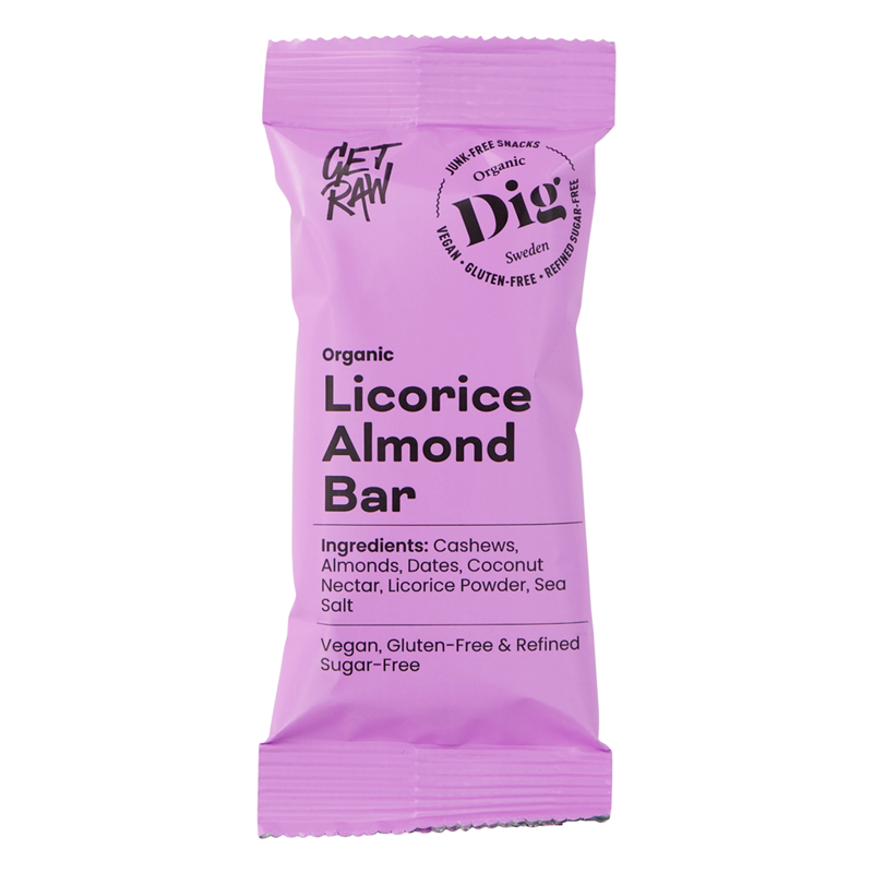 Dig Licorice Almond Bar