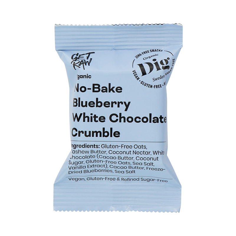 Dig Chocolate Blueberry Crumble