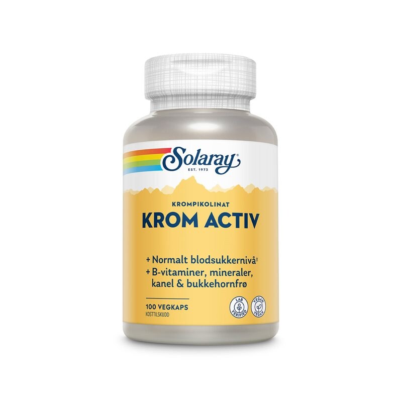Solaray Krom Activ 125 mcg