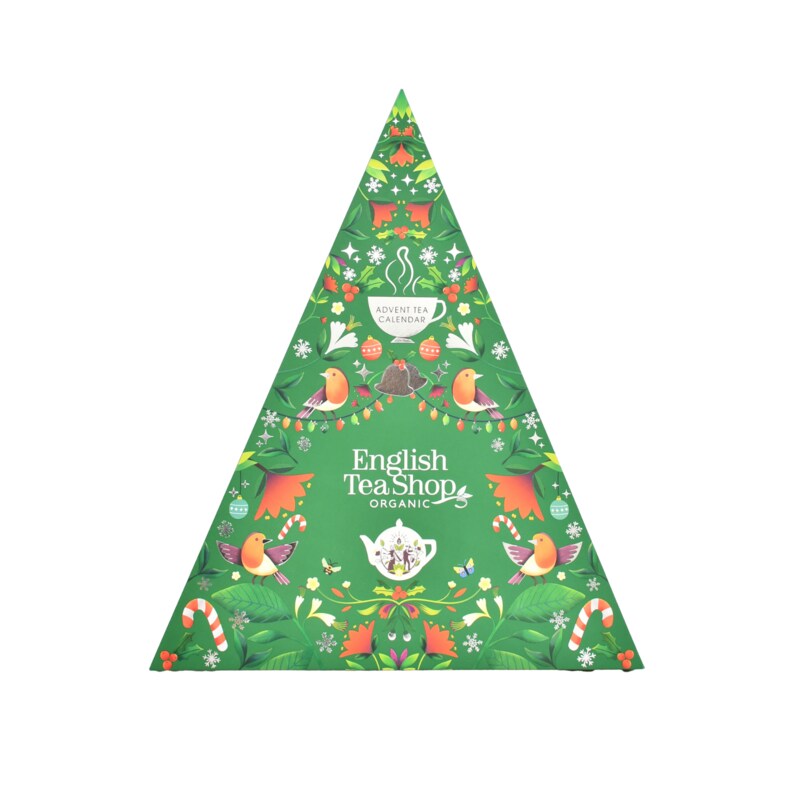Adventskalender  Grønt juletre Økologisk 25 pyramider