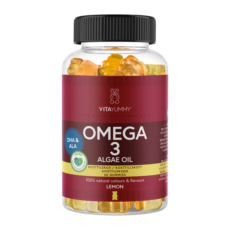 VitaYummy Omega 3 Algae oil - Lemon