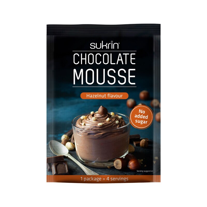 Sukrin Hazelnut mousse