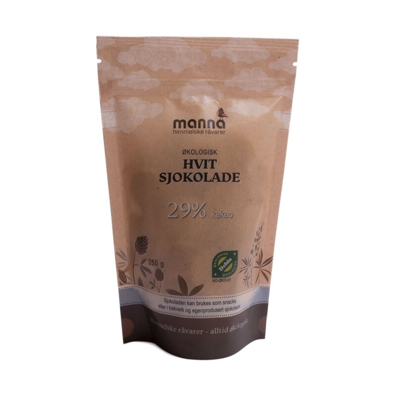 Manna Hvit sjokolade drops