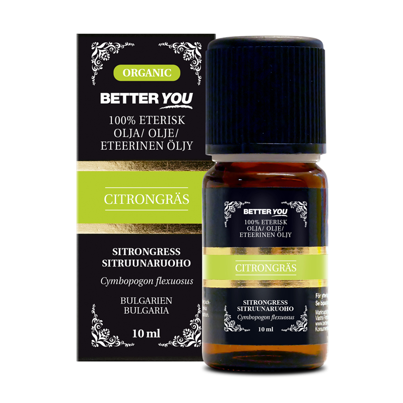 Better You Sitrongressolje Øko Eterisk 10 ml