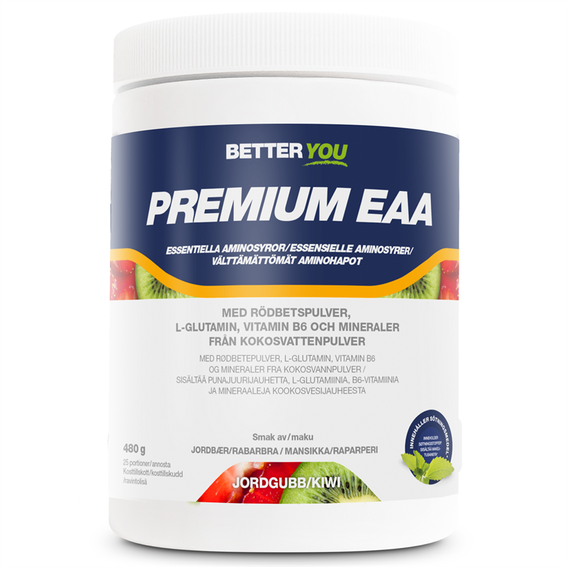 Better You Premium EAA Jordbær/Kiwi 480 g