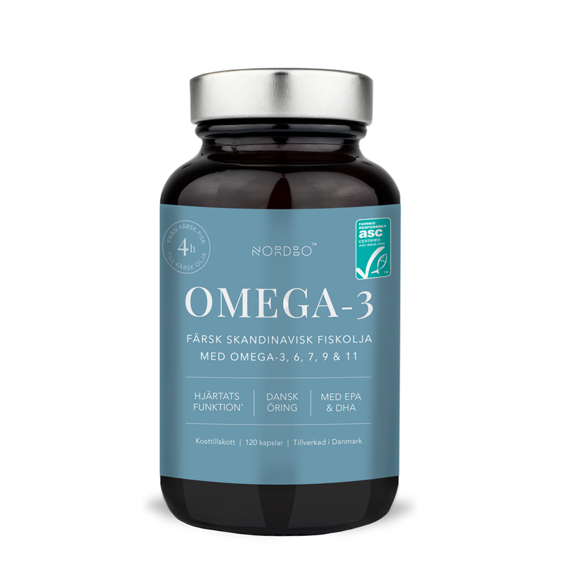 Nordbo Omega-3 ASC 120 kpsl
