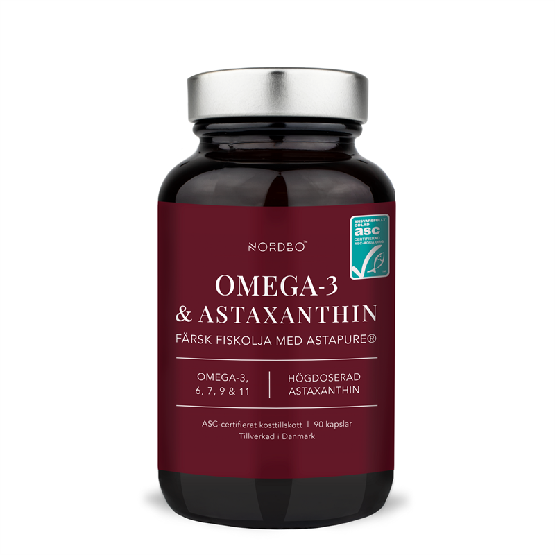 NORDBO Omega-3 & Astaxanthin 90pcs