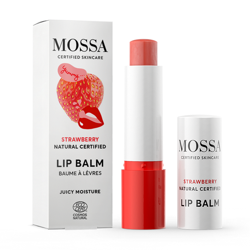 Mossa Strawberry Lip Balm