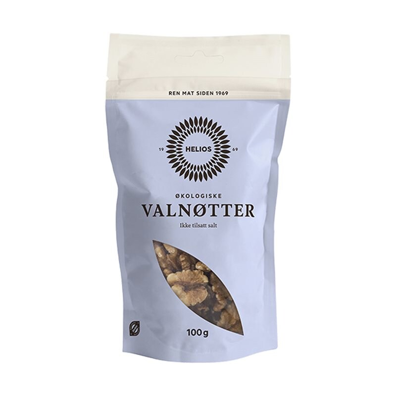 Helios Valnøtter Økologisk 100 g