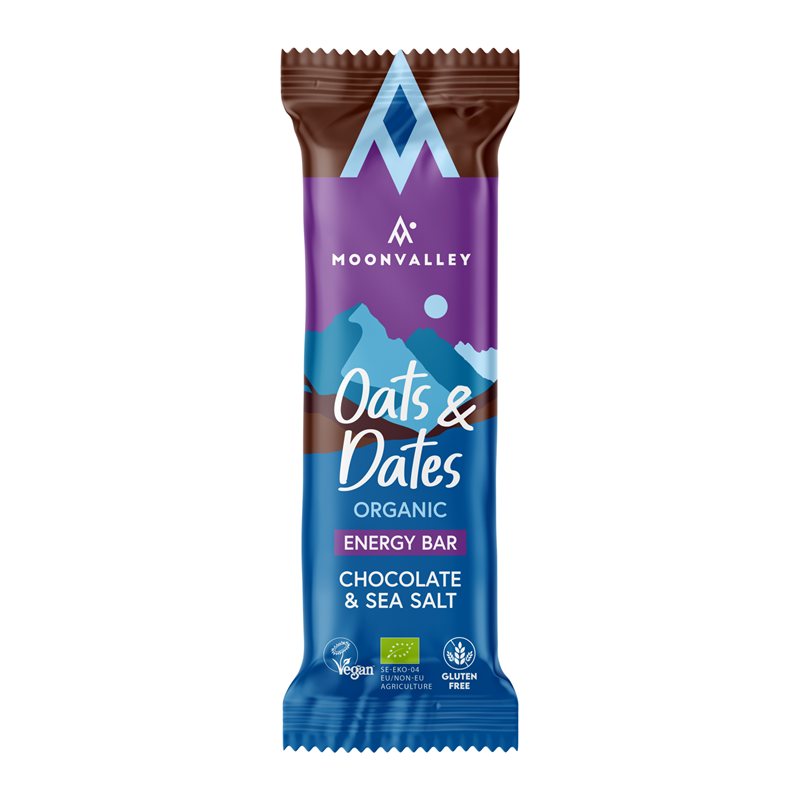 Moonvalley Oats & Dates bar Chocolate